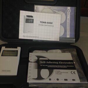 Tens 6000 (Transcutaneous Electrical Nerve Stimulation) unit for pain relief